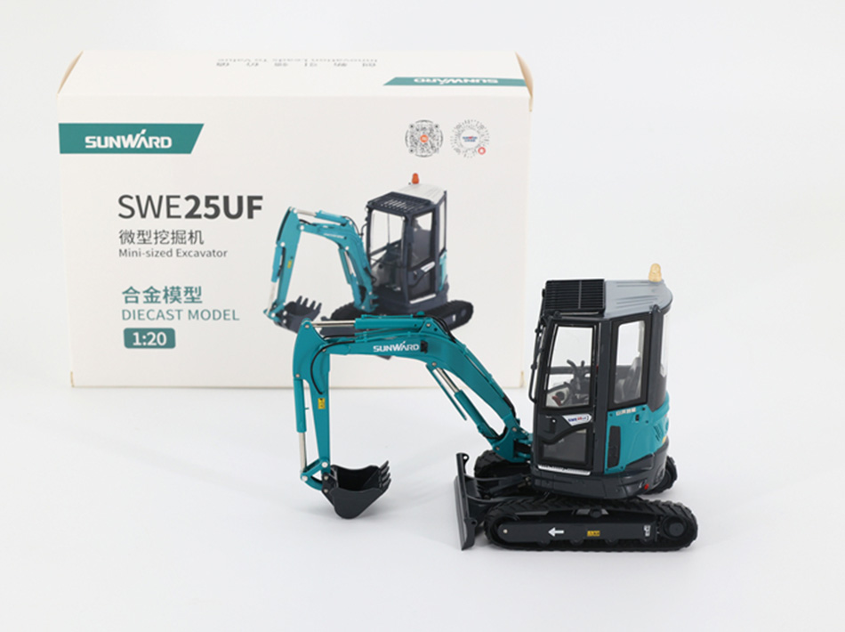 Nový vylepšený originální model SUNWARD SWE25UF z mikrovýkopové slitiny v měřítku 1:20.